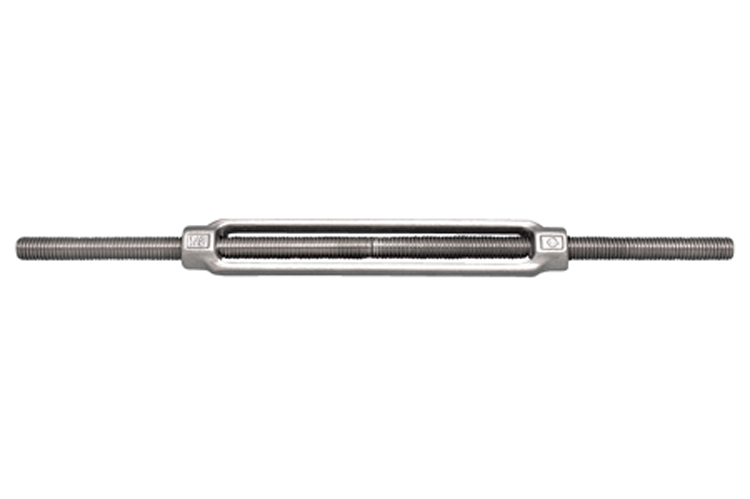 Stainless Steel Forged Full Thread Turnbuckle, S0112-TS07, S0112-TS08, S0112-TS10, S0112-TS13, S0112-TS16, S0112-TS20, S0112-TS25